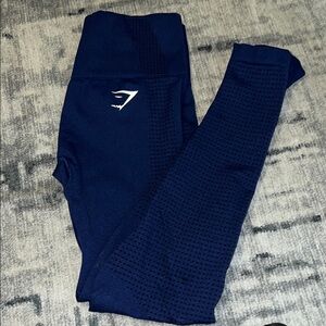 Navy Blue Gymshark Vital Leggings